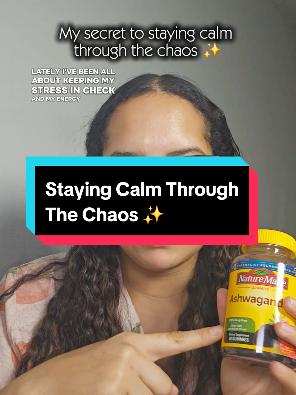 I’ve been loving Nature Made Ashwagandha Gummies 🍃✨—such a tasty little treat I can add to my daily routine! Disclaimer: Always be sure to consult with your primary health care provider before taking any health supplements.  *Results May Vary* #naturemade #ashwagandha #ashwagandhagummies #StressRelief #tiktokshopblackfriday 