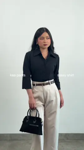 Classy doesn’t mean complicated ✨#EijiStyle #KeaPants #EffortlessStyle 