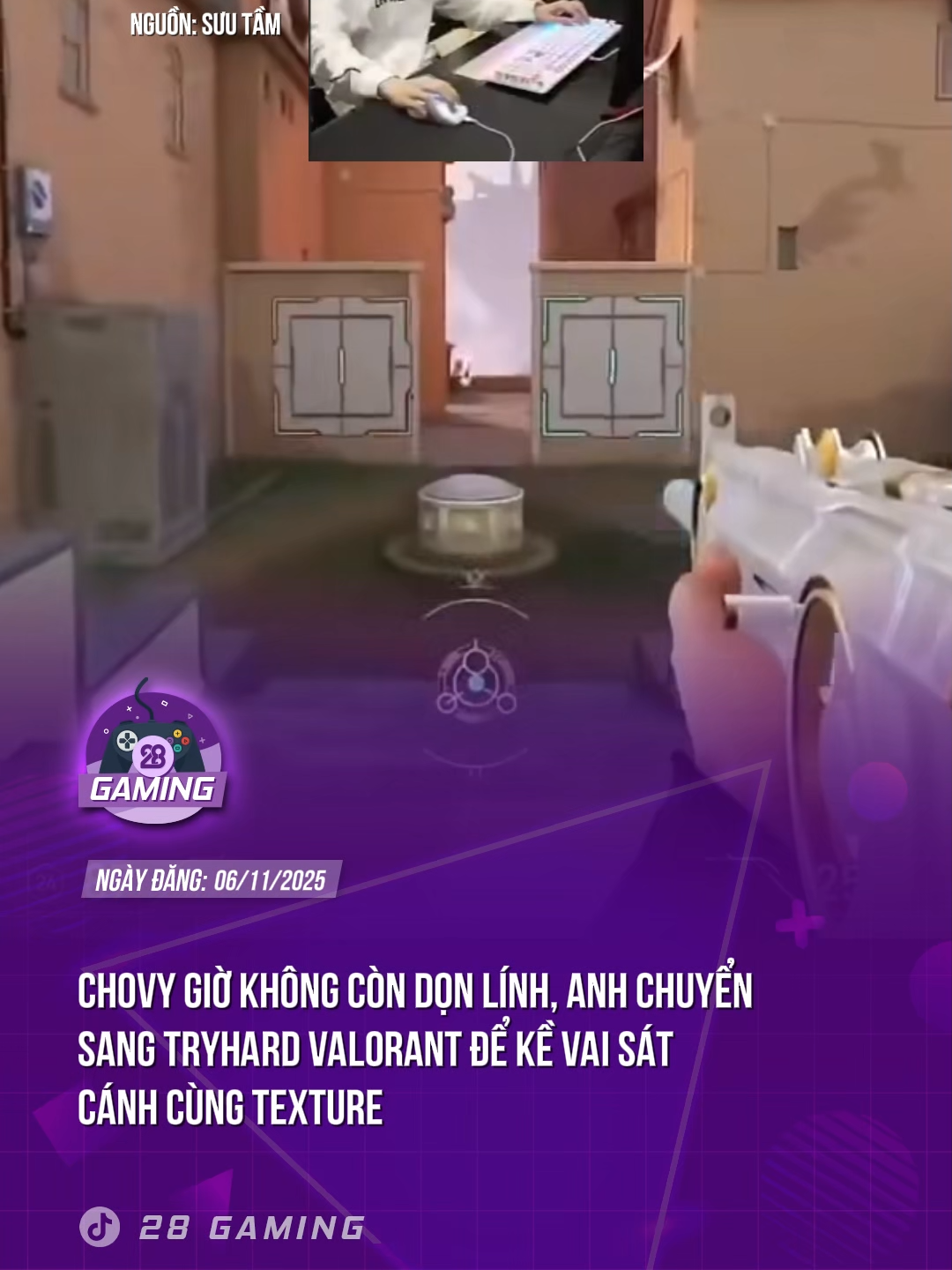 ANH NÀY AIM TÍN PHẾT ĐẤY CHỨ #GamingOnTikTok #2024moments #tiktoknews #theanh28 #gamer #theanh28gaming #Valorant #chovy