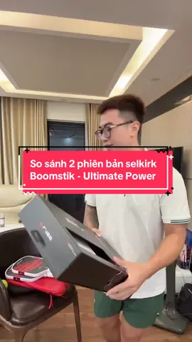So sánh selkirk boomstik 2 phiên bản ?  #pickleball #trending #selkirkboomstik #selkirk #gearbox 