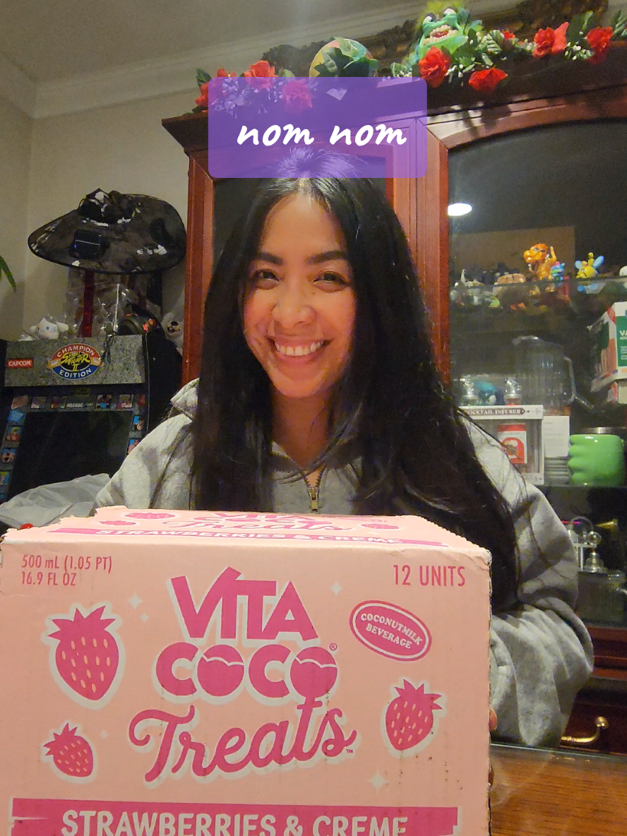 Ok @Vita Coco , I see you! #coco #coconutwater #strawberry #water #vita 