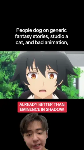 This is obviously ironic but a reference to my previous eminence in shadow video, since people think it actually does something different within the fantasy genre #mushokunoeiyuu #herowithoutaclass #fantasyanime #eminenceinshadow #cidkagenou 
