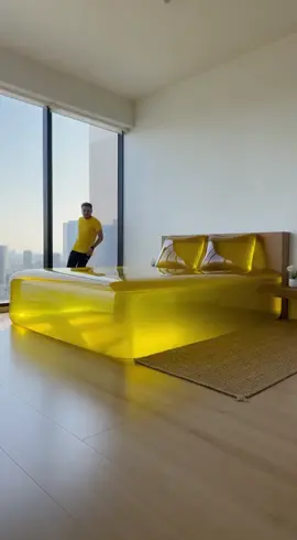 satisfying jelly bed is insane . #satisfying #jellybed #luxuryaestheitic #creativedesign #fyp