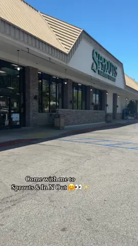 Sprouts and in n out vlog 🤗🥰 #fypシ #fyp #health #sprout #innout 