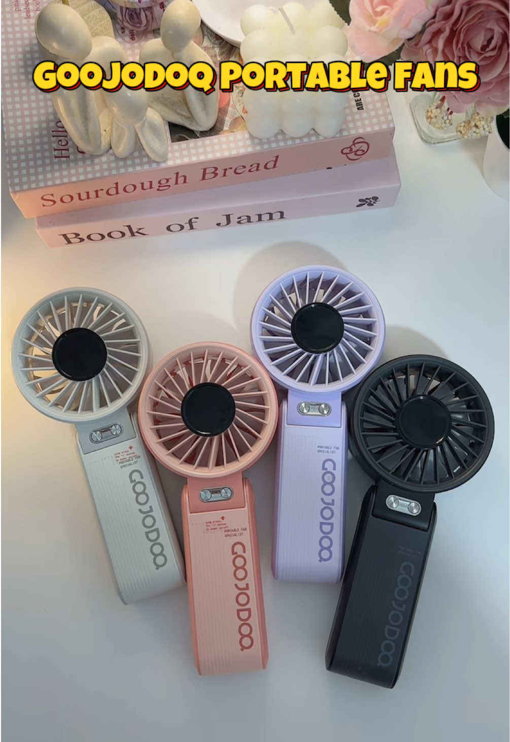 all so pretty goojodoq fans #portablefan #minifan #goojodoq #goojodoqfan 