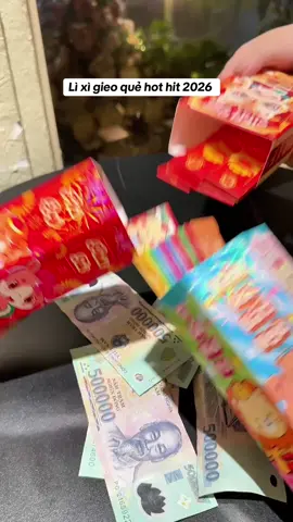 bao lì xì gieo quẻ vui vẻ ngày tết #baolixigieoque #baolixitet 