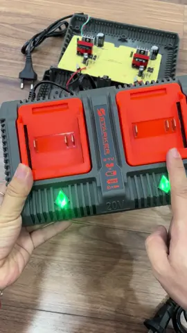 Sạc bàn đôi  Starker sạc nhanh 2,5 A . Sạc nhanh  #sac21v#sacpin #sacnhanh #sạcnhanh3a #hukan