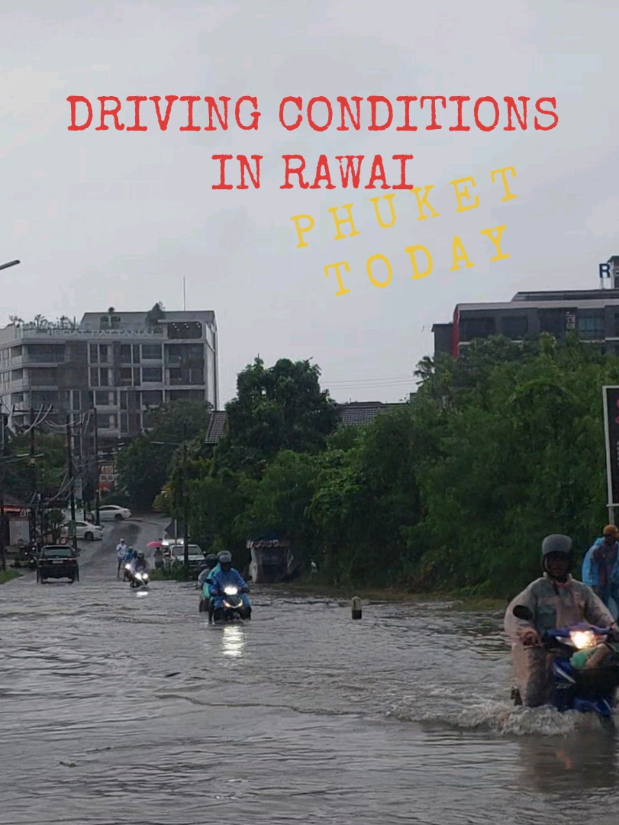 Phuket weather now, torrential rain and flash flooding. Today's update coming soon. 6th November 2025 Follow me for daily weather updates and travel inspo from Phuket and the surrounding areas #creatorsearchinsights #phuketweathernow #phuket #phuketweather #todaysweather 