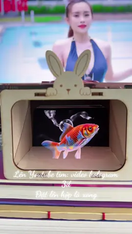 Cách sử dụng hộp hologram 3d #rapchieuphimmini #hologram #videohologram 