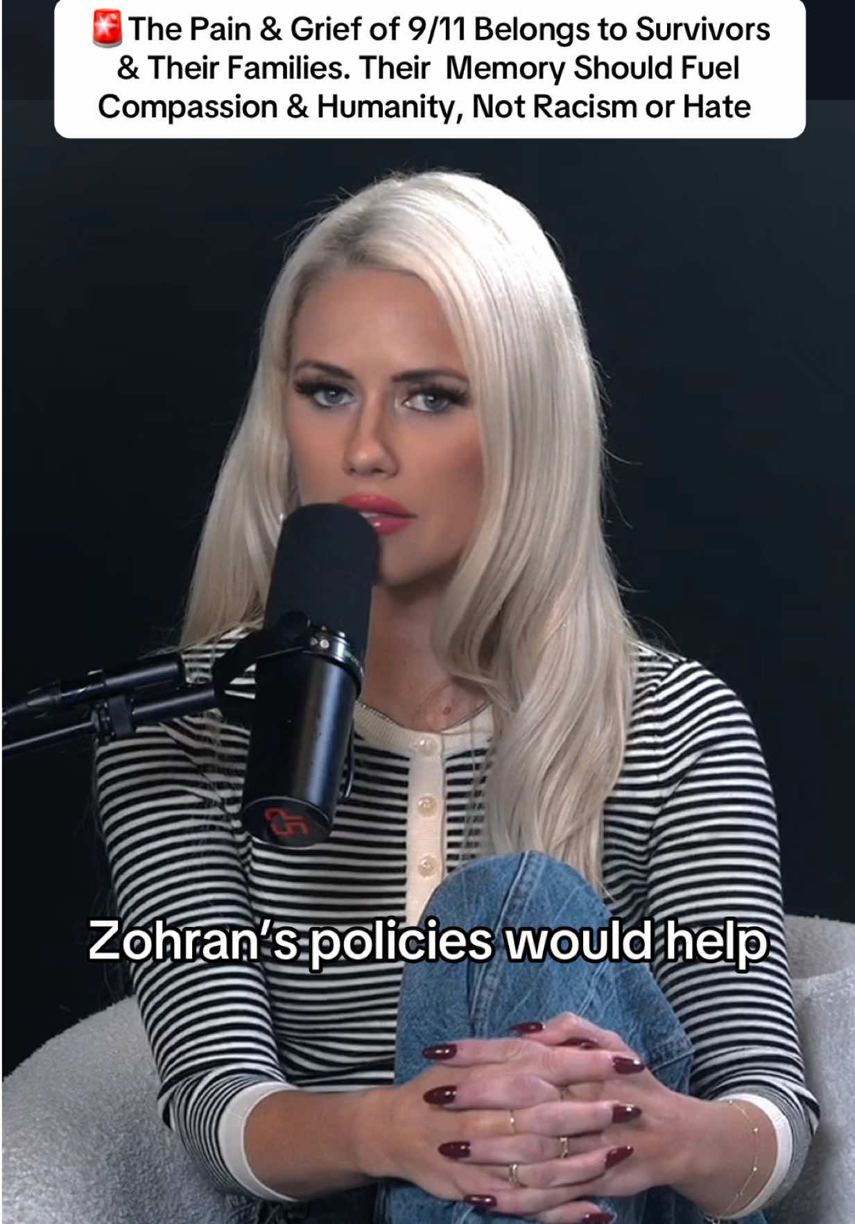 The collective grief from 9/11 should bring us closer to empathy and humanity, not be weaponized to spread fear or hatred toward people working for a better future for the color of their skin or how they pray. Ew.  #zohranmamdani 