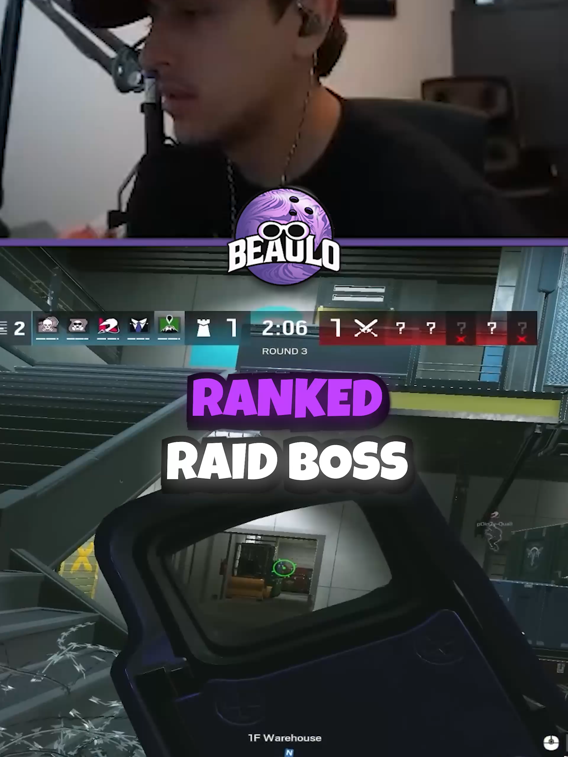 Ranked Raid Boss #rainbowsixsiege #siegex #gaming #beaulo #r6
