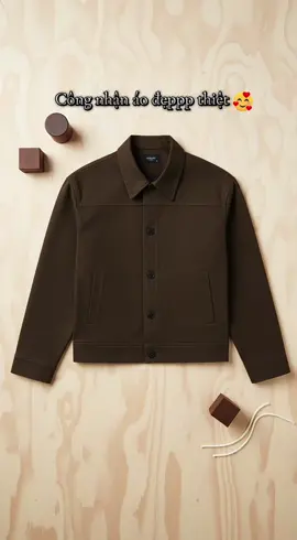 Áo khoác kaki nam dễ phối đồ #aokhoackaki #aokhoacnam #xh 