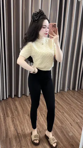 Legging lót nỉ cạp siêu cao mặc thích mê #xuhuongtiktok #xuhuong #fyp 