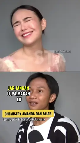 CHEMISTRY AMANDA DAN FAJAR Sumber: YT Starpro Indonesia #amandamanopo #fajarsadboy #candaterkini #kennyaustin #lucu 