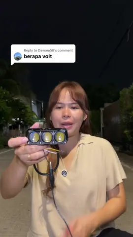 Replying to @Dawam58 Rekomendasi lampu tembak viral sql 3 mata mini cr7 turun harga