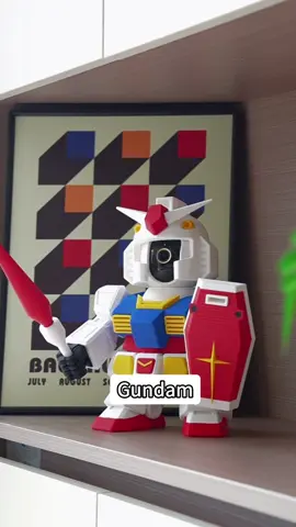 I bought a new outfit for my home security camera.#gundam #camera #cute #cool #creative  