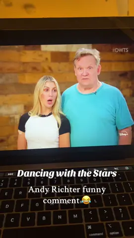 I was cracking up 😂 #dancingwiththestars #dwts #andyrichter #dwtsandy #dancingwiththestarsandy 