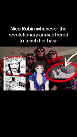 Still confused HOW she ain’t learn haki #onepiece #nicorobin #revolutionaryarmy #agendapiece 