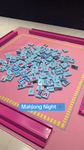 Mahjong night with some of my faves!