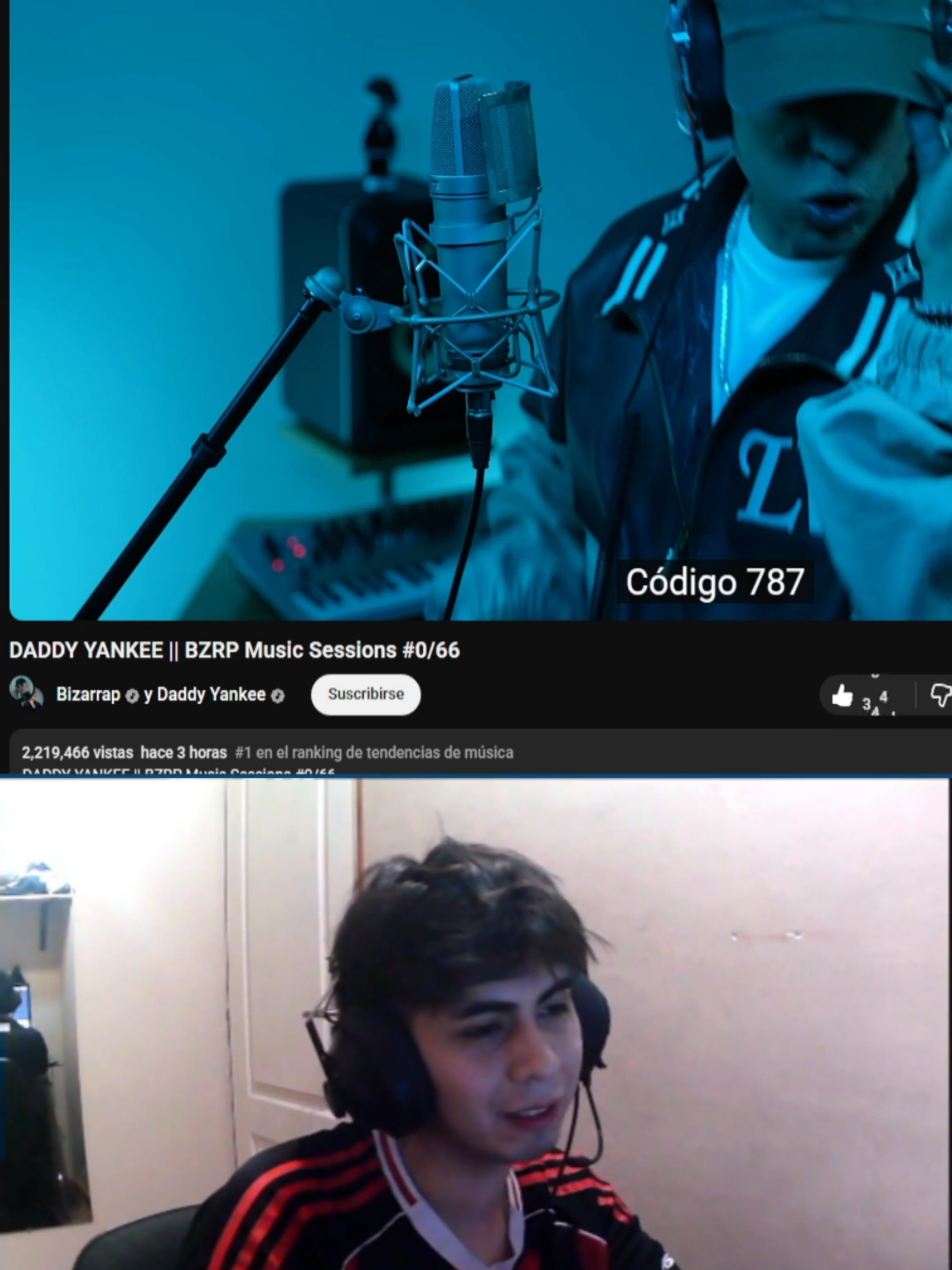 la de frijo sigue siendo la mejor #bizarrap #bzrp #daddyyankee #kick #reaccion #bzrpsession #fypp #clip #kickargentina #paratii #biza #stremer #frijo