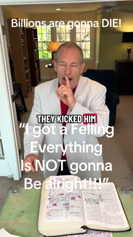 I got a #feeling everything is NOT gonna be alright! #billions are headed to hell and billions will die in the #great trubulation. The #apocalypse and #armageddon is coming! 