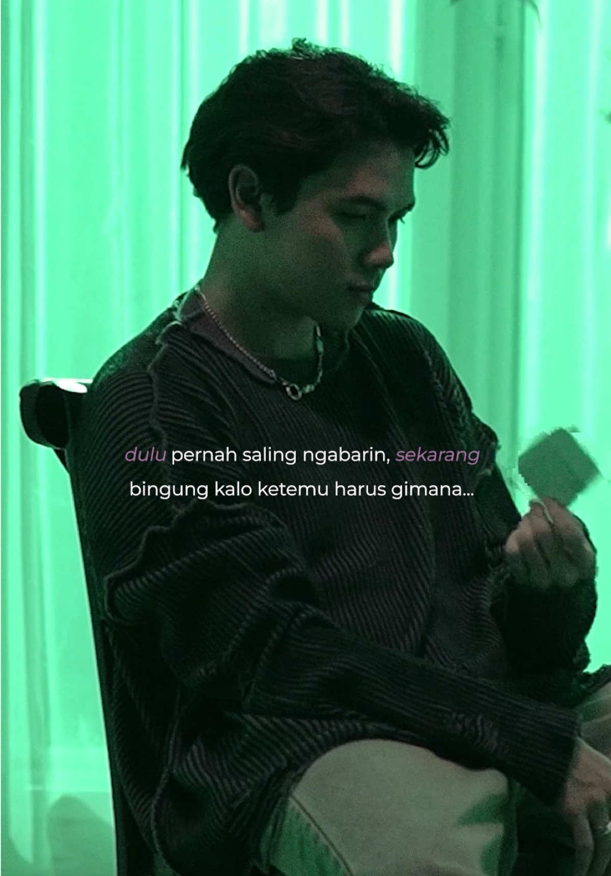 Karena yang pernah ada, udah gak ada.. Kalo kalian bakal tetep ada kan ? 🥹👽 #tiktoktainment 