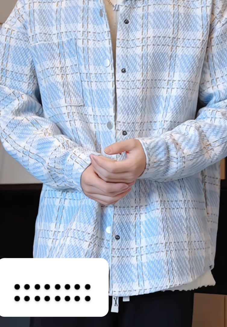 Áo Khoác Dạ Nam Nữ Cổ Sơ Mi #aokhoacda #aosomidakecaro #thịnhhành #xuhuongtiktok 