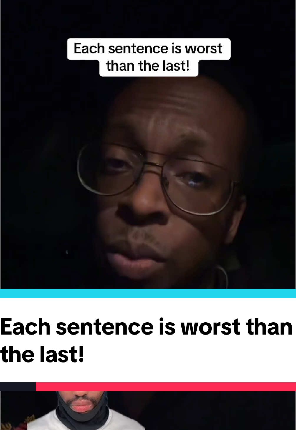 Each sentence is worst than the last! #marco 