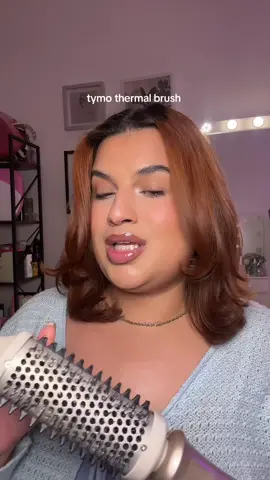 it works well on curly hair and it lays lovely on the hair !!! @TYMO BEAUTY US  #tymobeauty #tymothermalbrush #tiktokshopblackfriday #tiktokshopcybermonday #fyp 