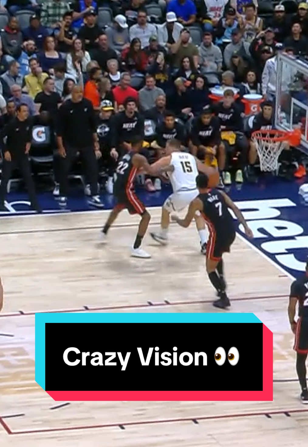 Then Murray secures the and-1 bucket 🪣 #NBA #Basketball #Jokic #NikolaJokic #Nuggets