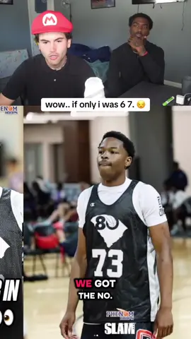 Josh Leonard is a 6’6, 205 pound Small Forward from Florence, South Carolina.  The video I watched actually said he was 6’7. 🤨 so ill just let yall decide on  that one 🤷🏻‍♂️  Kid’s trash tho.  if only i was 6’7… 🤔💭  then trevwev would react to my highlights! 😎 and I would HEZI PULL all yall talking crazy on my hoop dreams. 😤💪🏿 #basketball #hooper #hoops 