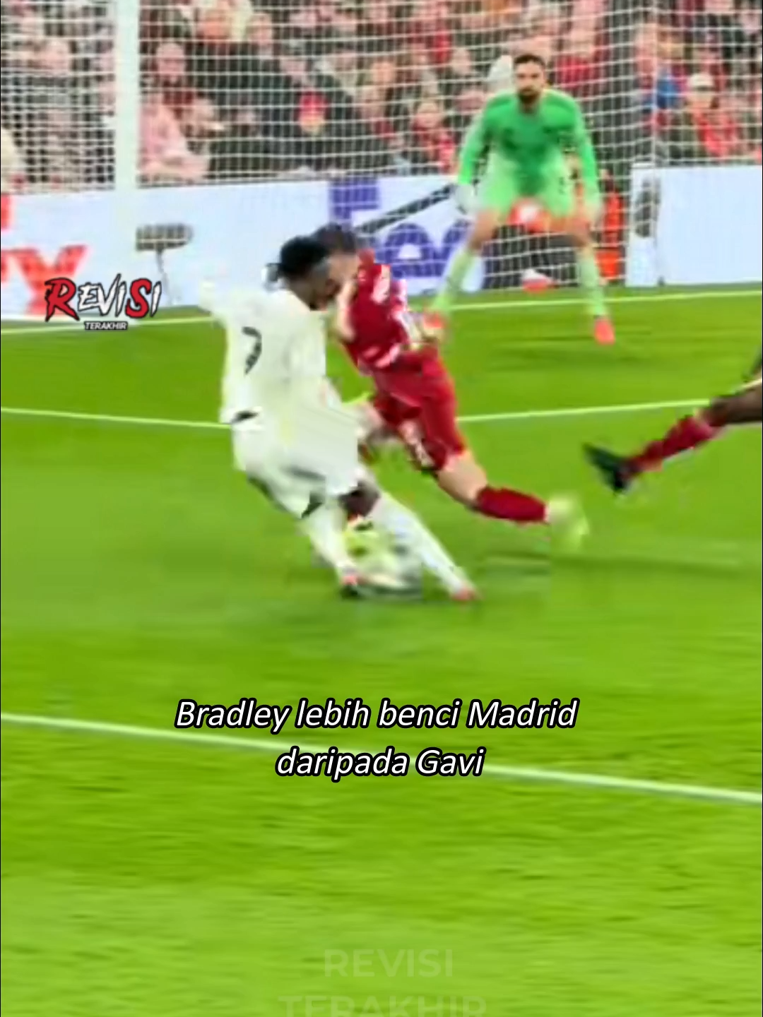 Vini Jr dikantongi Bradley di Anfield 😳💀 #footballtiktok #footballl #sepakbola