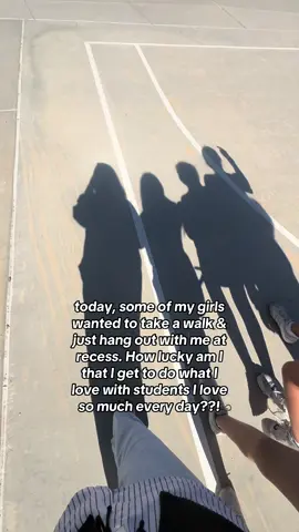 Living my best life at recess doing the job I’ve dreamed of since I was a little girl 🥹🥰 #teachersoftiktok 