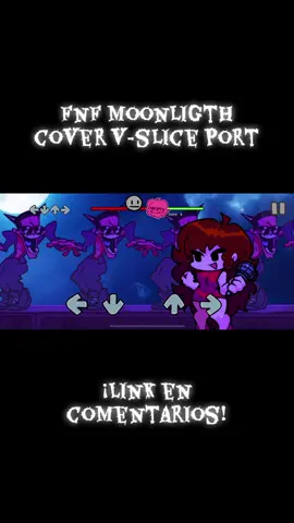 Moonligth cover Fnf Mod :) #fnf #mobile #fnfmod #cover #gf 