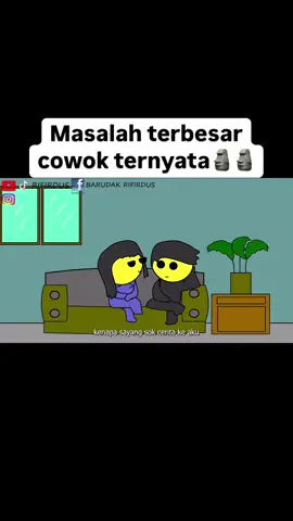 Ada yg sama juga cowo cowo?😭🤣 #fyppppppppppppppppppppppp #animasi #rifirdus #ceritalucu #fypage 