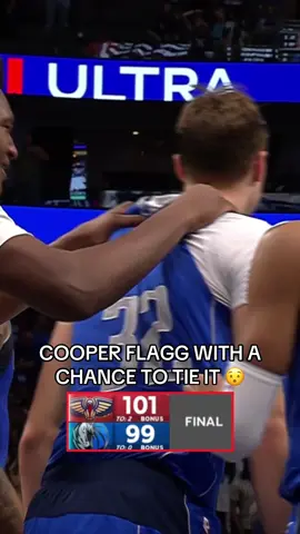Coop had a look to tie the game. 😮 #NBA #basketball #bball #cooperflagg #hoops 