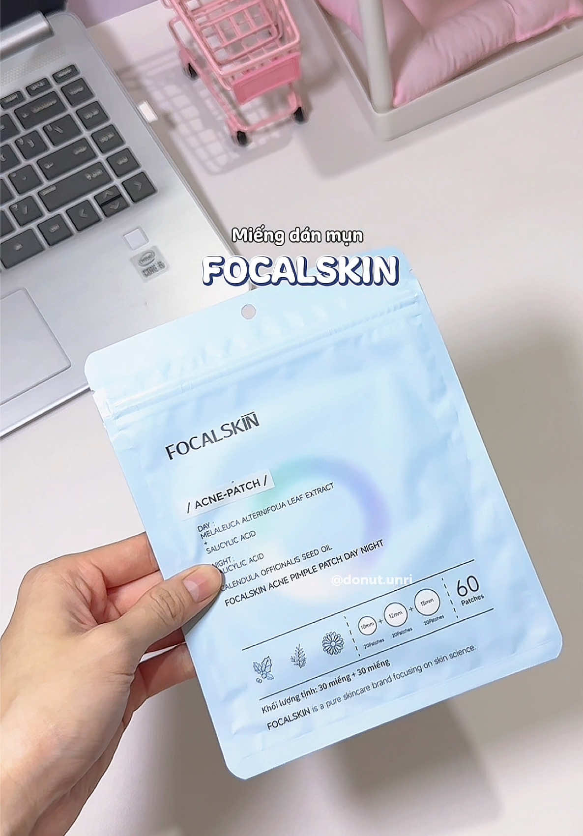 Miếng dán mụn Focalskin #miengdanmun #focalskin #miengdanmunfocalskin #trimun #vairal 