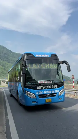Toàn Thắng | Bắc Giang - Lai Châu | #xhtiktok #xekhachvietnam🇻🇳 #dammexekhach #xekhachbacnam #pvquangbus 