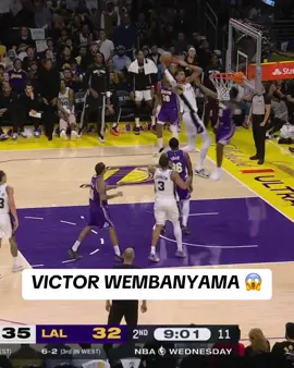 Wemby is #unreal 👽 #SanAntonio #Spurs #dunk#NBAonESPN 