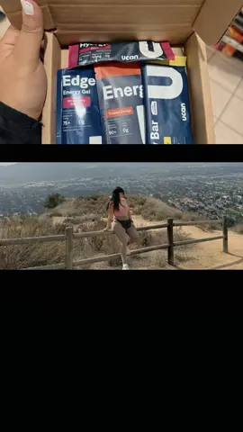 Wednesday adventure w/ @UCAN Energy  for my extra energy boost  ✨💕  , did you workout today ? The weather was perfect 😍   #latina #Hiking #weightloss #ucanenergygels #la 