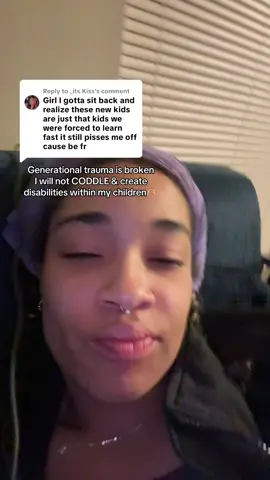 Replying to @_its.Kiss Introducing personal responsibility within the home is rather normal. The parents that allow children to do anything with no structure is why they suffer as adults✨ This video has nothing to do with trauma in any way just not being self sufficient when YOU CAN. Read my caption fully 🫶🏼