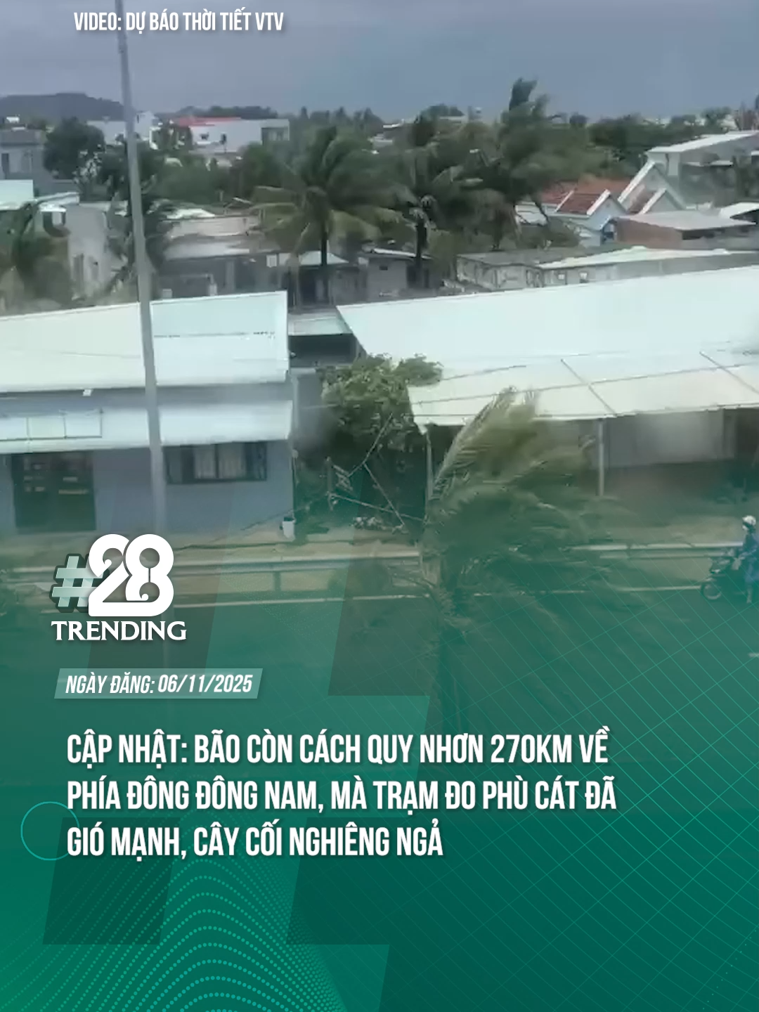 CHƯA VỀ MÀ GIÓ ĐÃ NHƯ NÀY, MONG BÀ CON BÌNH AN #theanh28 #theanh28trending #tiktoknew #tiktokgiaitri #kalmaegi