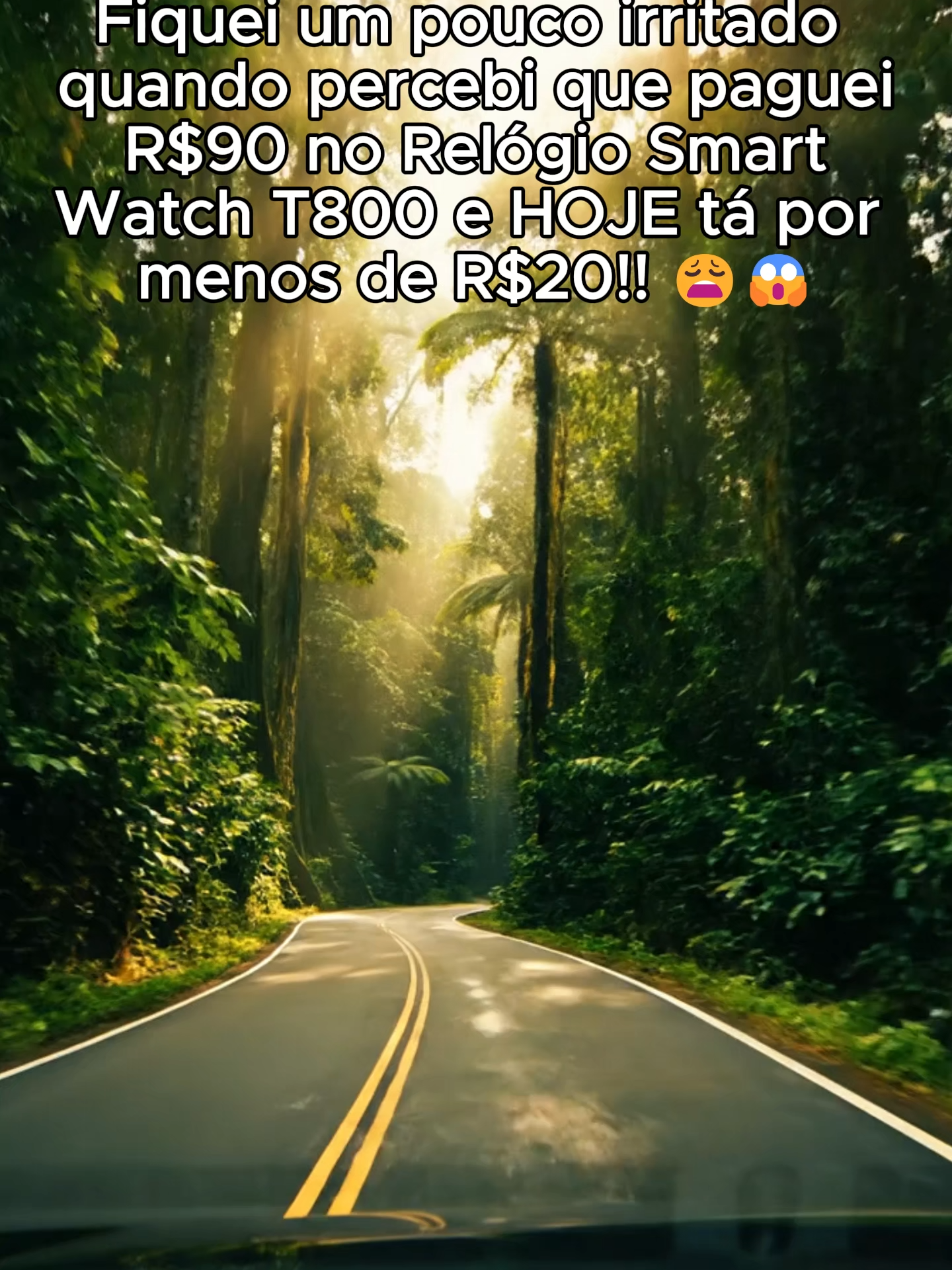 Relógio T800 Ultra - O TikTok ficou maluco na Black Friday! 😍 Só hoje no TikTok Shop! 🛍️ #tiktokshop #vídeosvirais #smartwatch #tecnologia #estilo