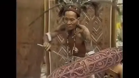 Dayak iban Serawak/Borneo Pada Tahun 1986 #Serawak #ibansarawak #borneo #budayadayakkalimantan #fyp 