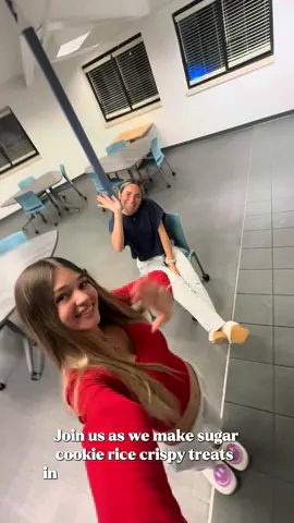 so fun!! @MegginRosas #college #foryoupage #dorm #food #viral 