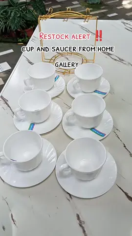 grabi talaga quality ng home gallery 😍 #homegallery #cupandsaucer #glasscup #coffeelover 