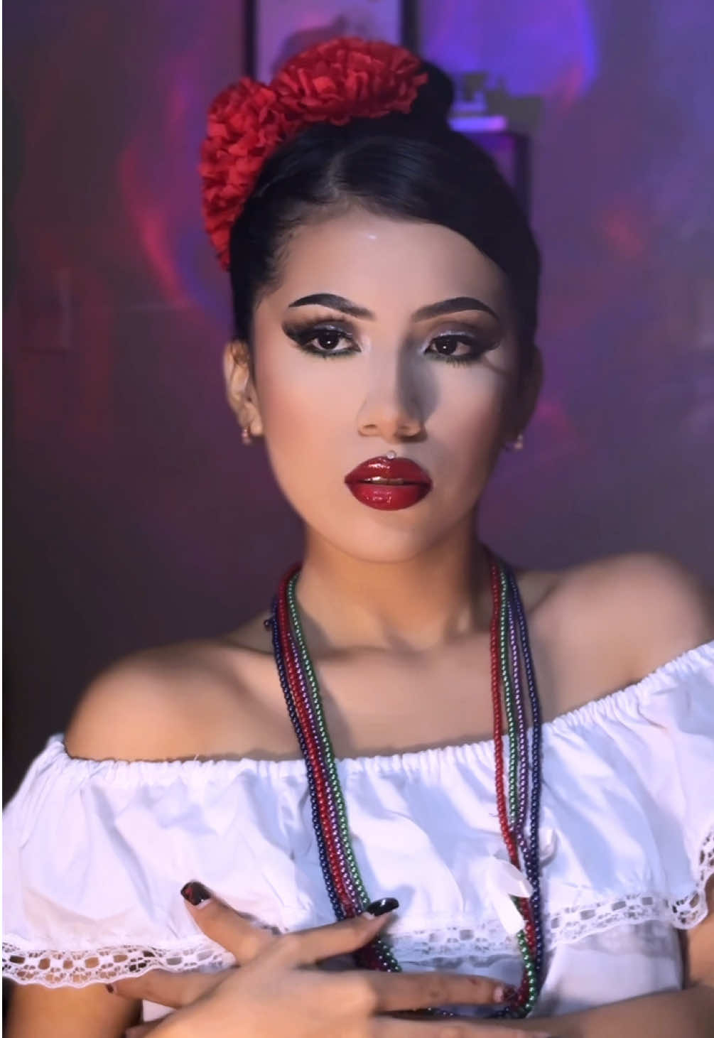 Maquillaje para el desfile 20 de Noviembre❤️🇲🇽#makeuptutorial #revolucionmexicana #mexico🇲🇽 