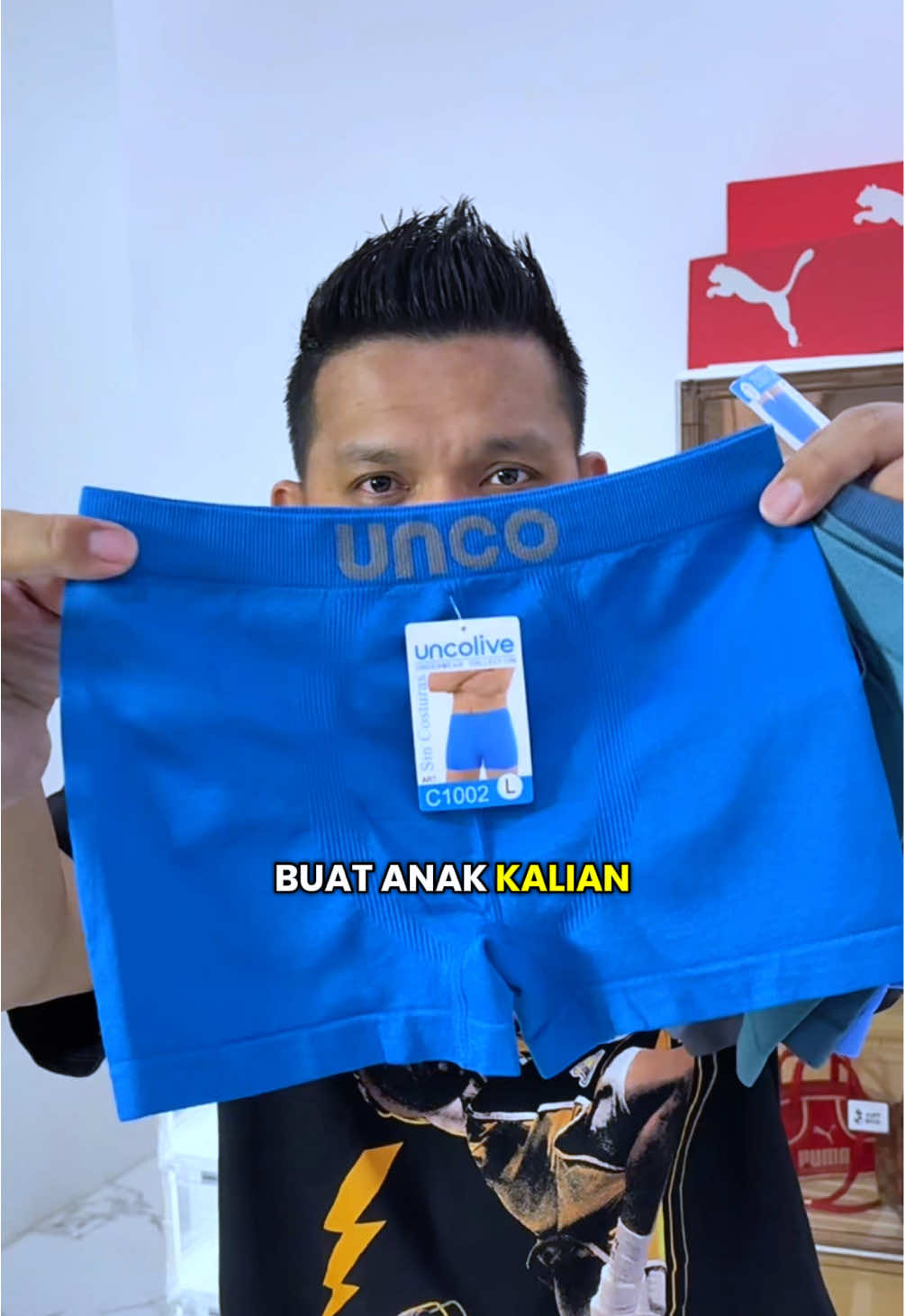 Totalnya dapat 6 pcs, warnanya cakep cakep bahannya lembut, ada dari ukuran untuk anak 4 tahun d/d 16 tahun cek keranjang kiri bawah #boxeranakcowok #boxeranaklakilaki 