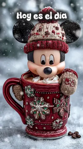 Hoy es el día perfecto para ser feliz. Buenos días 