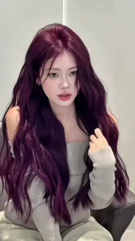 Tím hoa cà màu của chung thuỷ 😍 . Hậu ko phai ra vàng #mautim #tím #màu_tóc_đẹp #maunhuomdep #xuhuong #xuhuongtiktok #viral #kinhairstudio #fyp #kieutocdep 